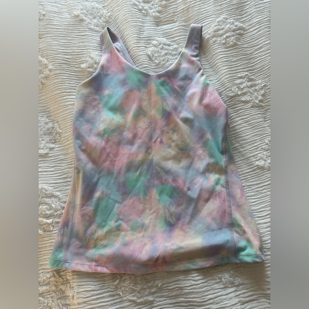 Tie Dye Inspired Active Top from Target Multi Colored Spring Work Out Tank